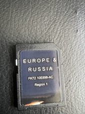 LAND RANGE ROVER DISCOVERY EVOQUE SAT NAV NAVIGATION SD CARD FK7210E898