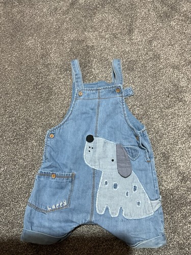Next short denim dungarees - denim,