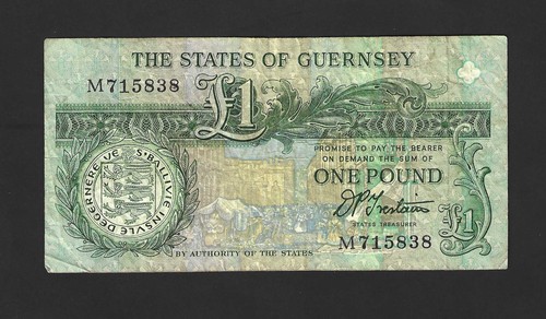 Guernsey vintage 1 pound - ,