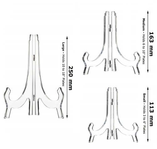 Plate stand holder display - plate,