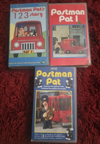 Postman pat vhs video - postman, tape