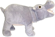 14" Standing Farting Hippo