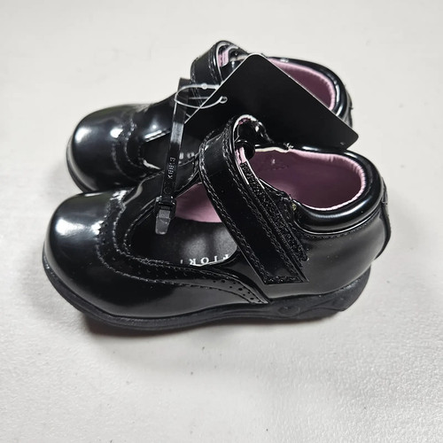 Miss fiori girls black patent - black,
