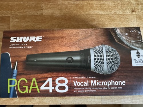 Shure pga48 microphone mic - +,