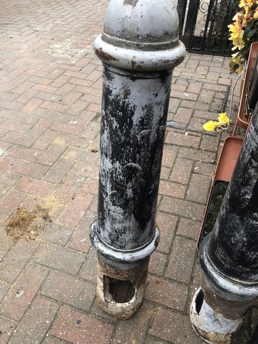Cast iron 3ft - bollards, very
