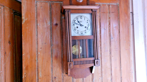 Vintage wall clock westminster - vintage,