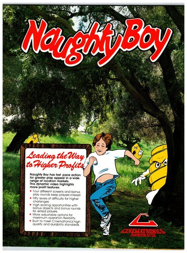 Cinematronics naughty boy - naughty,