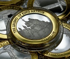 King arthur silver 24ct - silver, &
