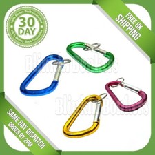 2 CARABINER LARGE SPRING
