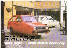 RELIANT RIALTO 2 ORIGINAL 1984