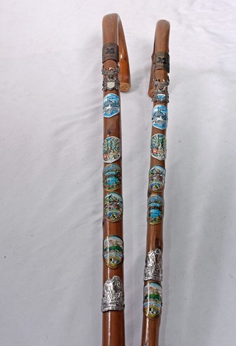 Vintage walking canes sticks - 2,