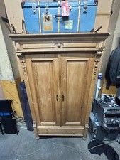 Wood Ash, Pine? Vintage Wardrobe with draw