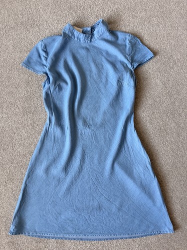 Zara backless blue - backless, mini