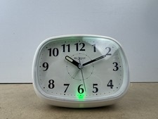 Wm Widdop alarm clock white