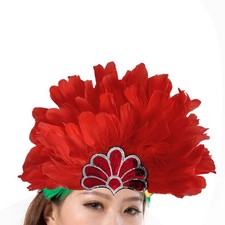 Indian Hat Artificial Feather