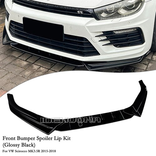 Gloss black front - front, lower