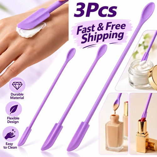 3pcs silicone mini spatula - spatula, jar