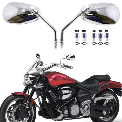 Pair chrome motorcycle - pair,
