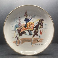 Vintage Wade Household Cavalry Drum Horse Pompey Small Ceramic Collector Plate