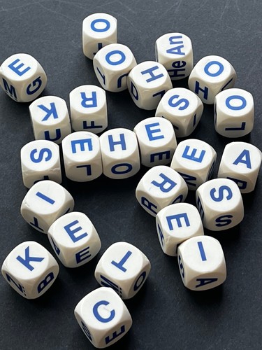 Big boggle dice sold - dice,