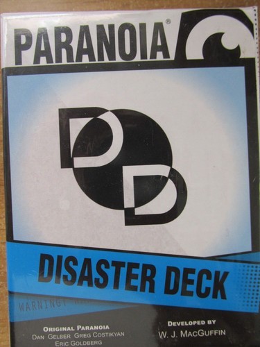 Mgp paranoia disaster deck - mgp,