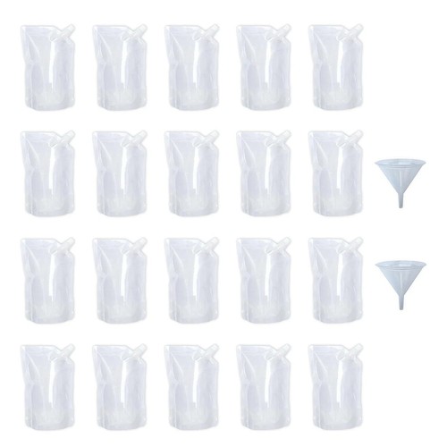 Yukiyi 20pcs 250ml refillable - 250ml,