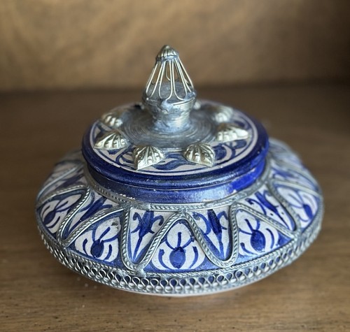 Vintage moroccan fes - moroccan, pottery