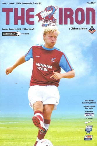 2010 scunthorpe united - 2010/11,