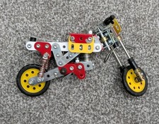 Vintage Meccano Motorbike Set.