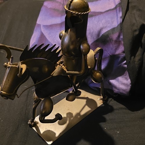 Metal freestanding sculpture - metal,