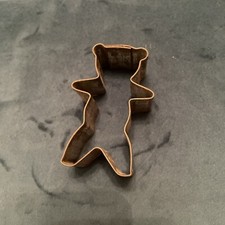 Vintage Teddy Bear Cookie Cutter 3”
