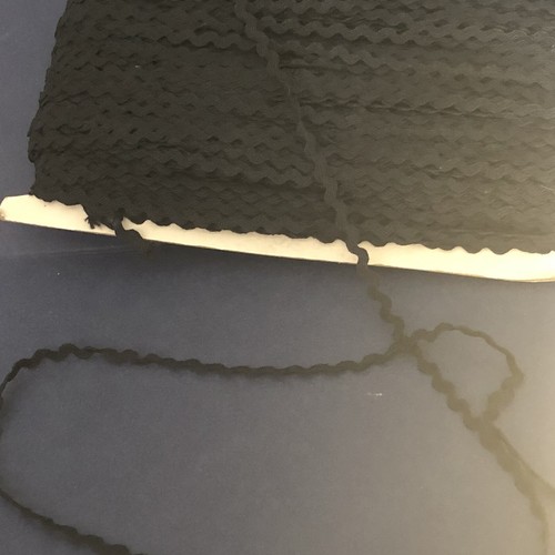 6mm navy ric rac braid - 3m,