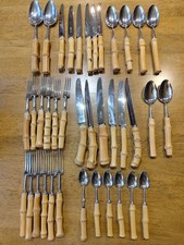 Bamboo Handle Stainless Steel