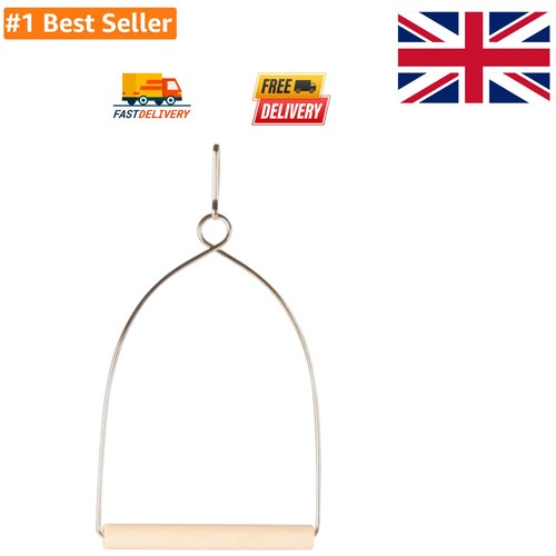 Natural wooden swing metal - natural,