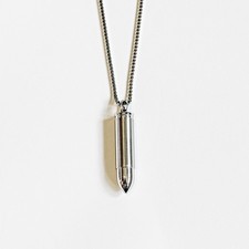 Bullet cremation urn pendant - cremation,