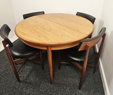 Vintage Gplan Round Teak Table