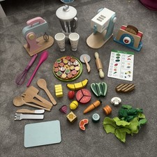 Wooden Toy Kitchen Bundle