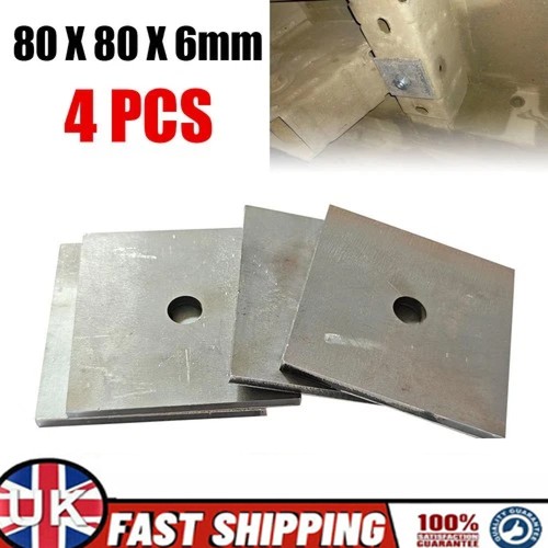 Mid steel spreader plates - mid,