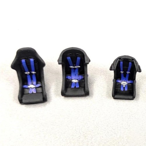 Car bucket seat resin - 1/64,