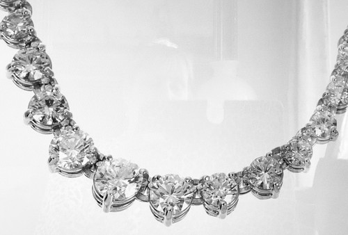 Natural diamond tennis - diamond,