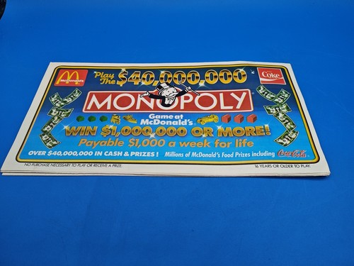 1987 mcdonalds monopoly - (3),