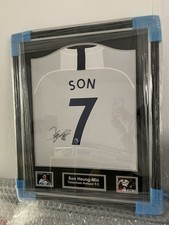 Son Heung-min hand signed