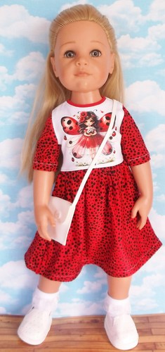 Piece ladybird dress set - a,