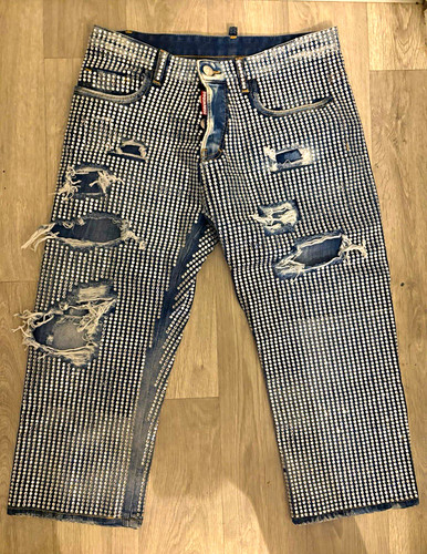 Dsquared2 girls 14y blue denim - dsquared2,