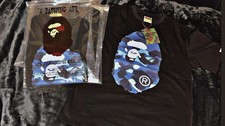 A Bathing Ape Men's T-Shirt Size Medium New with Tags Black
