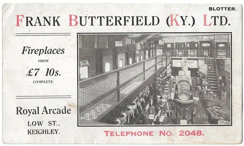 Vintage blotter keighley - vintage,
