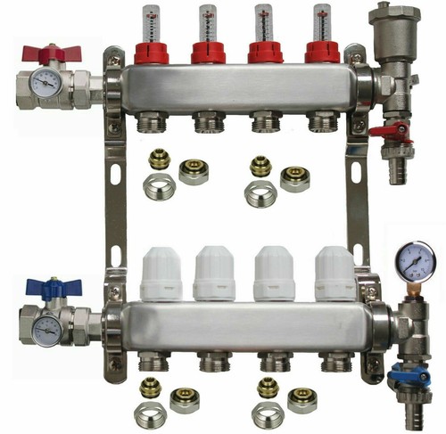 Manifold for underfloor - ,