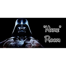 Star Wars Personalised Bedroom Door Sign  - Any Text/Name (3)