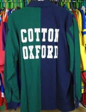 COTTON OXFORD BOTTLE GREEN &