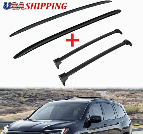 4pcs roof rack side rail - rack,